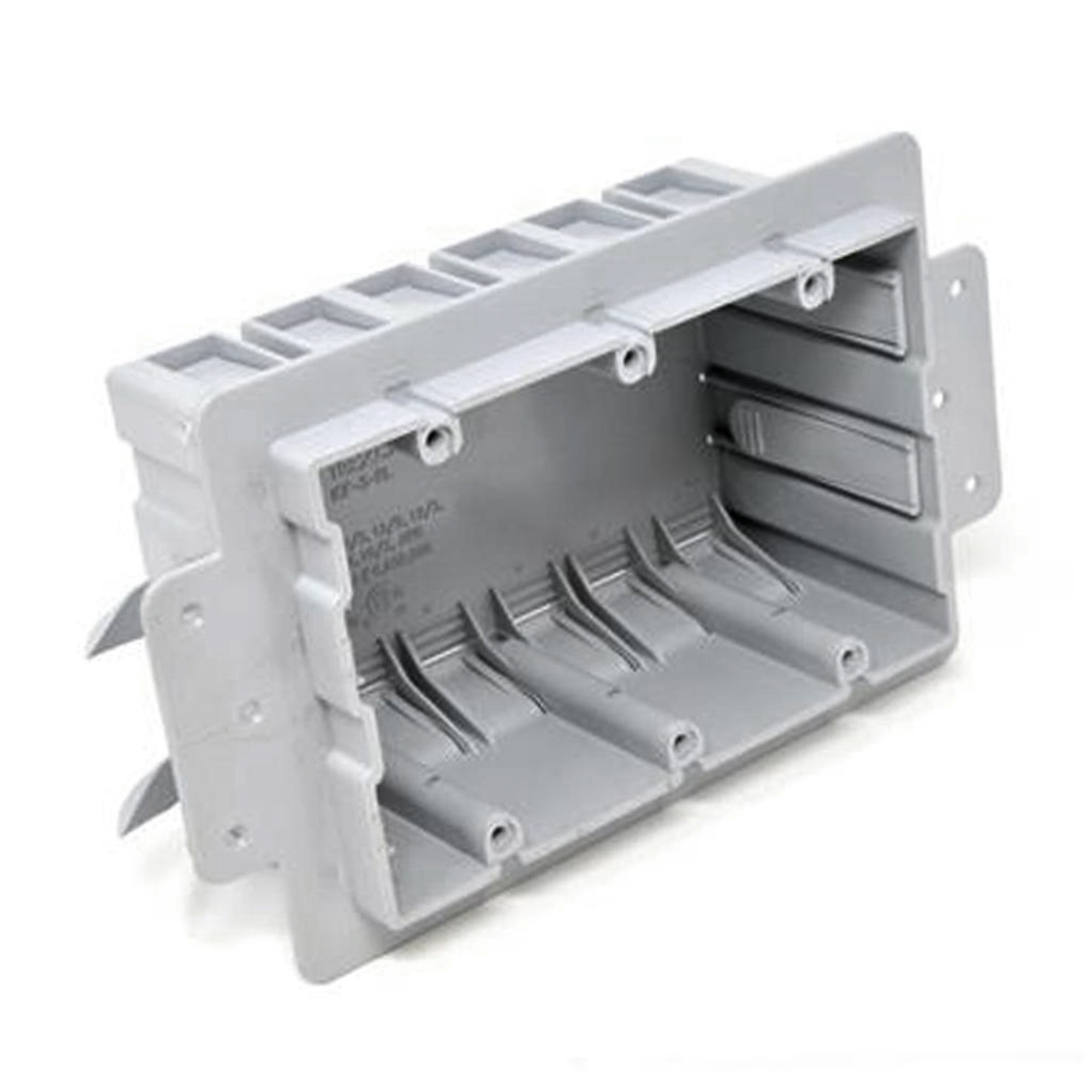 INEXO Triple Gang Residential ICF Electrical Box — 1/2in. Drywall Setback, 100-Lb. Pull Resistance, Model# ICF3RL